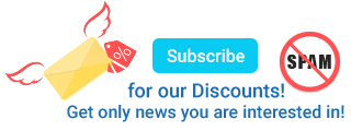 Subscribe for out discounts